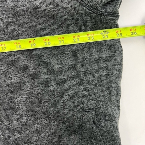 ORVIS Men’s 1/4 Zip Pullover Sherpa Lined Jacket/Sweater Sz XL Gray Pockets - Picture 10 of 12